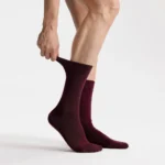 Uzun Konç Soket Çorap - Klasik Düz Tasarım - Görsel 14