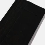 Uzun Konç Soket Çorap - Klasik Düz Tasarım - Görsel 3