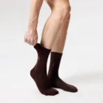 Uzun Konç Soket Çorap - Düz Tasarım - Görsel 22