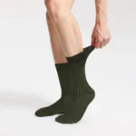 Uzun Konç Soket Çorap - Nervürlü Tasarım - Görsel 2